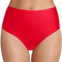 Tempt Me Women's High Waist Bikini Bottom - Full Coverage Bathing Suit Swim Bottom 2025 Swimsuit Swimwear Small