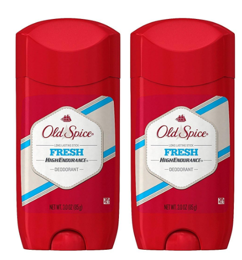 Old Spice High Endurance Long Lasting Deodorant Fresh 3 Ounce (Pack of 2)