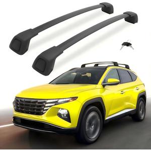 Nextgen Roof Rack Cross Bars for Hyundai Tucson 2022-2026 SEL N Line Limited NX4 Blue Hybrid XRT SE with Side Rails Lockable Crossbars Surfboards Kayaks Canoe Luggage