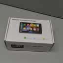 Portable Wireless with Apple CarPlay and Android Auto Screen for Car, 7" HD Touch Screen Car Stereo with Mirror Link, Bluetooth 5.2, Backup Camera, AUX,FM Transmitter for All Vehicle