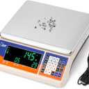 Bonvoisin Industrial Counting Weight Scale lb/oz/kg/g Electronic Digital Inventory Counting Scale for Small Parts Coins Piece with Data Cable(30kg/66lb, 0.1g)