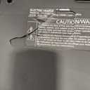 Brightown Smart Wall Heater, 1500W Electric Space Heater for Indoor Use, 5 Optional Modes, Adjustable Thermostat, Remote Control, Energy Efficient Easy-Mount Heater for Bedroom, Works with Alexa, Grey (Standard Plug)