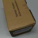 TAILI Sponge Holder for Kitchen Sink with Strong Suction Cup, Removable Sponge Holder, Rustproof Aluminum Sink Caddy for Sponges, Dish Brush - Black