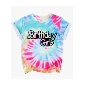 Birthday Girl Shirt Its Me Hi Im The Birthday Girl Its Me T-Shirts Kids Short Sleeve Tee Outfit, Size 150