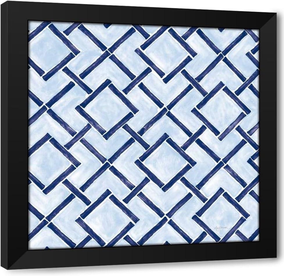 ArtDirect Everyday Chinoiserie Pattern IC Custom Framed Art Print Giclee Print or Canvas Options with Various Sizes and Customization by Urban, Mary