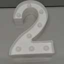 MUMUXI Marquee Light Up Letters | Large Light Up Numbers | Battery Powered and Bright with Every Letter of The Alphabet | for Wedding, Birthday, Party, Celebration, Christmas or Home Decoration (2)
