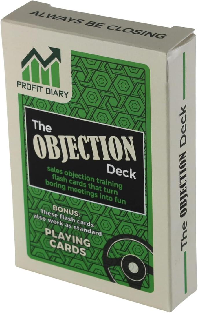 The Objection Deck- Car Sales Training Flash Cards to Overcome Any Objection and Close The Deal