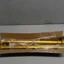 Gold Shower Curtain Rod 31 to 80 Inch,1 Inch Diameter Adjustable Spring Tension Stainless Steel Telescoping Rod,Easy Install,No Rust