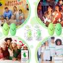 HyDren 50 Set Inspirational Stress Ball Gifts Bulk Kawaii Squeeze Stress Relief Ball Employee Appreciation Gifts Motivational Cards for Graduation Classroom Teacher Nurse Week (Cucumber)