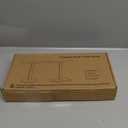 Hand Towel Holder, T-Shape Hand Towel Stand for Bathroom, Hand Towel Rack Bar Standing for Vanity Kitchen Countertop, 304 Stainless Steel, Marble Base (Black)