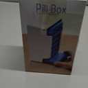 7 Piece Set Pill Organizer 6 Times a Day, Weekly Pill Case, Pill Organizer with Labels, Travel Pill Dispenser 7 Day with 42 Copartments for Medication/Vitamin/Fish Oil/Supplements - Rainbow Colors