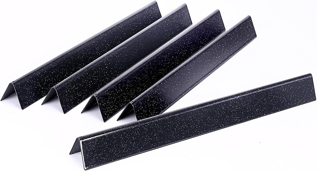 24.5" Flavorizer Bars for Weber Genesis 300 Series with Side Control Knobs (2007-2010), for Weber 7539 7540 16GA Porcelain-Enameled Steel Heat Plates, Fits Genesis E310 E320 S310 S320 EP310 EP320