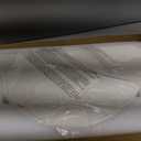 Half-Moon Ceramic Heat Deflector Plates for Kamado Joe Big Joe I, II, III,Big Green Egg BBQ Accessories 2-Pack, White