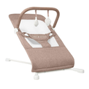 Baby Delight Highland Baby Bouncer | Infant | 0 – 6 Months | 3-Position Recline | Mocha Tweed