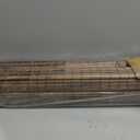 UNISHADES Cordless Bamboo Roman Shades for Windows, Blinds Size (31" W 64" H) Colour (Highfield Teak)