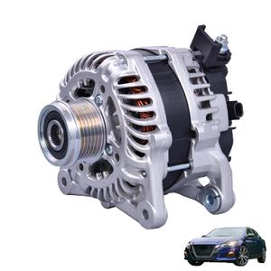 23100-6CA0A Alternator 120A Compatible with Nissan Altima 2019 2020 2021 2022 2.5L 6-Groove Clutch Pulley Clockwise Part Numbers: 11893, A005TE0381ZX, 231006CA0A