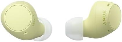 Sony WF-C510 Truly Wireless in-Ear Bluetooth Earbud Headphones with up to 22-Hour Battery, Multipoint-Connection, Mic and IPX4 Water Resistance, Butter Yellow