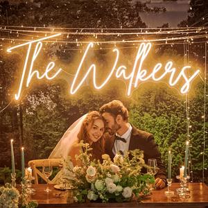 Custom Neon Sign, Custom LED Neon Sign Customizable for Wedding Bar Salon Beauty Business Light Up Name Sign, Personalized Neon Light Suitable for Events Birthday Gifts Decorations