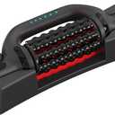 Rolling Percussive Deep Tissue Massage Roller Stick with Hands-Free Base,Rechargeable 6-Speed Massager for Muscle Recovery & Lymphatic Circulation,Ideal for Back,Arm,Leg,Calf & Foot Massage