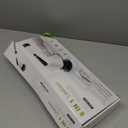 Leebein Electric Spin Scrubber, Cordless Cleaning Brush with 8 Replaceable Brush Heads, Tub and Floor Tile 360 Power Scrubber Dual Speed with Adjustable & Detachable Handle for Bathroom Kitchen Car (White)