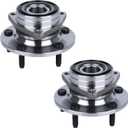 2PCS Front 515006 Wheel Hub & Bearing Assembly Fit for 1994-1999 Dodge Ram 1500 4WD 5 Lugs Non-ABS