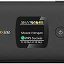 AT&T Prepaid MOXEE K779 4G LTE Mobile Hotspot - Black - 256MB 1200 Mbps - 4G LTE 