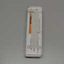 Meigic 6 Pcs Flameless Taper Candles with Remote, Timer, Plastic Battery Operated Window Candles, 9.6 Inches Ivory LED Candlesticks, for Halloween Christmas Home Decoration