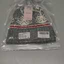 Kids Winter Knit Beanie Hat for Boys Girls Age 3-8 with Faux Fur Pom Warm Fleece Lined