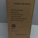 Porch Lights with Outlet, 16.5" Large Dusk to Dawn Outdoor Wall Lights, Black Exterior Light Fixtures, Anti-Rust Waterproof Wall Sconce, Outside Light for House Garage Patio, Bronze