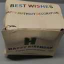 4PCS Pre-Strung Happy Birthday Banner - Felt Happy Birthday Garland, Ball Garland, Felt Pennant Flag, Colorful Thread Tassel Rainbow Party Decorations for Women Men Kids