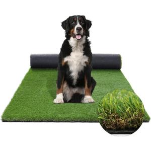 XLX TURF Extra Large Artificial Grass Pad for Dogs Potty - 5 FT X 8 FT Thickness & Pets Friendly Fake Turf Grass for Dog Kennel Outdoor Patio Balcony