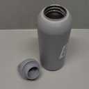 Ello Cooper Twist 40oz Stainless Steel Water Bottle with Chug Lid | Leak Proof | Double Walled and Vacuum Insulated | Built in Carry Loop | Dishwasher Safe | Gray