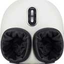 Nekteck Shiatsu Foot Massager Machine with Soothing Heat, FSA Eligible Air Compression Deep Kneading Therapy, HSA Massage Tools Improve Blood Circulation Foot Wellness, Fits Size Up to US 11 (Beige (Regular))