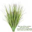 FOIMAS 12pcs Artificial Grass Plants,19.68" Faux Shrubs Wheat Grass Greenery Stems Fake Plants for Indoor Outdoor Home Decoration