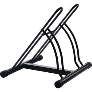 Bike Rack – Dual Bicycle Stand for Mountain, Road, or Kid’s Bikes – Indoor or Outdoor Steel Bicycle Storage – Tire Rack for Truck by RAD Cycle