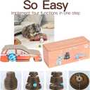 Versatile Transformable Fun Track Ball - Playtime for Cats, Dogs, Raccoons, and More - Interactive Eco-Friendly Pet Toy with Multiple Configurations (P001B)