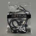 Retevis RT22 Walkie Talkie Earpiece with Mic, Earhook, 2 Pin, for RT22 RT68 RT21 H-777 RT86, Compatible with Pxton Baofeng BF-888S BF-T26 Kenwood Two Way Radio, Two Way Radio Earpiece(1 Pack)