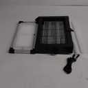 Solar Bug Zapper Outdoor, PhatroyYee Mosquito Zapper 4500V, Waterproof Portable Fly Zapper, Rechargeable Electric Mosquito Killer, Cordless Fly Insect Mosquitos Trap for Patio Yard Home Garden Camping (Black)