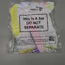 5 Paris Cute Pilates Grip Socks for Women Ruffle Embroidery Non Slip Cotton Yoga Socks for Ballet Barre Workout Hospital Pilates Lover Gifts (White)