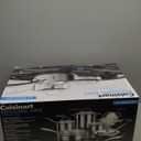 Cuisinart 11-Piece Cookware Set, Professional Stainless Steel, 89-11,Silver