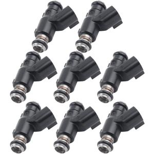 Fuel Injectors 4 Holes 8 PCS Compatible with 2010-2014 Chevy Tahoe Silverado Express,GMC Yukon XL Sierra Canyon,5.3L,Replace 12587269 12613411