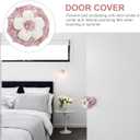 Mipcase Winter Door Knob Covers 2-Pack Soft Cloth Round Door Handle Gloves Indoor Outdoor Door Knob Protector for Cold Weather Comfort and Safety