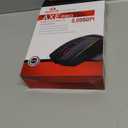 Redragon Wireless Gaming Mouse, Tri-Mode 2.4G/USB-C/Bluetooth Ergonomic Mouse Gaming, 8000 DPI, RGB Backlit Programmable Wireless Mouse, Rechargeable, 250 Hrs for Laptop PC Mac, M814