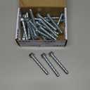 CONFAST LDC383 3/8" x 3" Zinc Plated Large Diameter Concrete Screw for Anchoring to Masonry, Brick or Block (25 per Box)