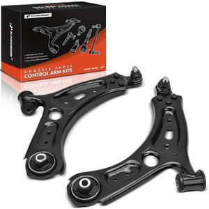 A-Premium 2 x Front Lower Control Arms, with Ball Joint & Bushing, Compatible with Jeep Renegade 2015-2023 & Fiat 500X 2016-2023