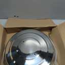 BBQ Accessories 12 Inch Round Stainless Steel Basting Cover - Cheese Melting Dome Round Cast Iron Grill Press Kit for Hamburger Bacon Steak, Best fits for Blackstone Camp Chef Flat Top Griddle Grill