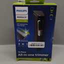 Norelco Philips Multi Groomer All-in-One Trimmer Series 3000-13 Piece Mens Grooming Kit for Beard, Face, Nose, Ear Hair Trimmer and Hair Clipper - NO Blade Oil Needed, MG3740/40 (Black/Chrome)