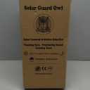 Solar Owl Guard with Motion Detector, Flashing Eyes, Spinning Head, Realistic Hooting and Silent Mode, Garden Owl, Outdoor Statue, Decoration for Home, Garden, Patio and Fence