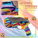 4 Pack Water Gun for Kids Adults, Watercolor Squirt Gun with Trigger, Long Range Water Pistol, Super Water Blaster Soaker Toys for Outdoor Play, Pool, Beach, Yard, Summer Party
