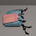 Lesnala 4Pcs Dog Shower Cap Waterproof Ear Covers for Bath for Pet Grooming Rain Swimming Protection Adjustable Size 2 Colors